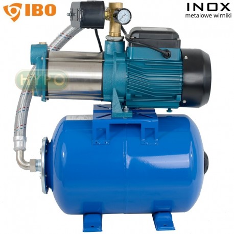 Zestaw MHI2200 SS INOX 230V Hydrofor 24L IBO