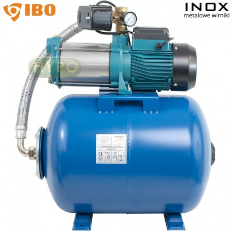 Zestaw MHI1300 SS INOX 230V Hydrofor 50L IBO