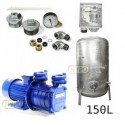 Zestaw pompa SM4,02 230V HYDRO-VACUUM zbiornik 150l ocynkowany + osprzęt SM4.02