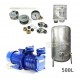 Zestaw pompa SM4,02 230V HYDRO-VACUUM zbiornik 500l ocynkowany + osprzęt SM4.02