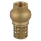 Zawór zwrotny stopowy z koszem mosiężny GW 1 1/4 "