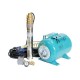 Zestaw pompa 3SKM100 OMNIGENA 230V zbiornik 24L poziomy