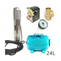 Zestaw pompa NKT-150 400V SUMOTO zbiornik OMNIGENA 24L poziomy