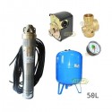 Zestaw pompa SKT100 400V OMNIGENA zbiornik AQUA-SYSTEM 50L pionowy