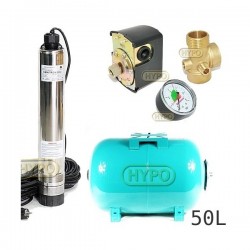 Zestaw pompa OMNITRON5000 230V OMNIGENA zbiornik 50L poziomy
