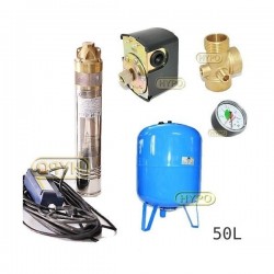 Zestaw pompa SKM200 230V OMNIGENA zbiornik AQUA-SYSTEM 50L pionowy