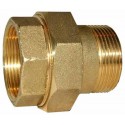 Śrubunek prosty mosiężny 1 1/4" GZxGW