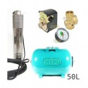 Zestaw pompa NKT-150 400V SUMOTO zbiornik OMNIGENA 50L poziomy