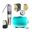 Zestaw pompa NKM-150 230V SUMOTO zbiornik OMNIGENA 80L poziomy