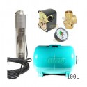 Zestaw pompa NKT-150 400V SUMOTO zbiornik OMNIGENA 100L poziomy