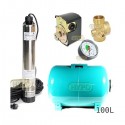 Zestaw pompa OMNITRON5000 230V OMNIGENA zbiornik 100L poziomy