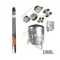 Zestaw pompa 4SDm6-12 230V IBO zbiornik 100L pionowy