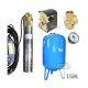 Zestaw pompa 4SKM100 IBO 230V zbiornik 150L pionowy