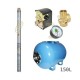 Zestaw pompa 3T46 230V OMNIGENA zbiornik AQUA-SYSTEM 150L poziomy 3T-46