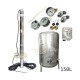 Zestaw pompa 3,5SC3/19 400V OMNIGENA zbiornik ocynkowany HYDRO-VACUUM 150L pionowy 3,5SC3-19