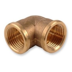 Kolano mosiężne 1 1/4" GWxGW