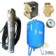 Zestaw pompa SKT150 400V OMNIGENA zbiornik AQUA-SYSTEM 200L pionowy