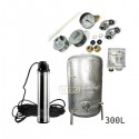 Zestaw pompa TN10 230V OMNIGENA zbiornik ocynkowany HYDRO-VACUUM 300L pionowy