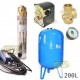 Zestaw pompa SKM200 230V OMNIGENA zbiornik AQUA-SYSTEM 200L pionowy