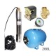 Zestaw pompa SKT200 400V OMNIGENA zbiornik AQUA-SYSTEM 200L poziomy