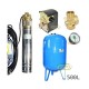 Zestaw pompa 4SKM150 230V IBO zbiornik 500L pionowy