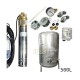 Zestaw pompa SKM150 230V OMNIGENA zbiornik ocynkowany HYDRO-VACUUM 500L pionowy