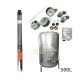 Zestaw pompa 4SDm6-10 230V IBO zbiornik ocynkowany HYDRO-VACUUM 500L pionowy