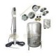 Zestaw pompa SQ3-65 Hydrofor 150L ocynkowany Hydro-Vacuum