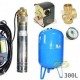 Zestaw pompa SKM100 230V OMNIGENA zbiornik AQUA-SYSTEM 300L pionowy