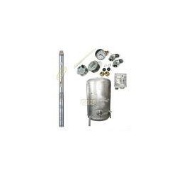 Zestaw pompa SQ3-65 230V Hydrofor 200L ocynkowany Hydro-Vacuum