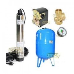 Zestaw pompa OMNITRON5000 230V OMNIGENA zbiornik AQUA-SYSTEM 300L pionowy