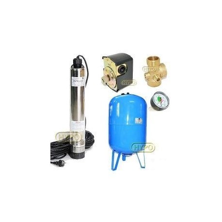 Zestaw pompa OMNITRON5000 230V OMNIGENA zbiornik AQUA-SYSTEM 300L pionowy