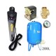 Zestaw pompa BHP LEADER 230V zbiornik AQUA-SYSTEM 200L pionowy