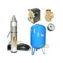 Zestaw pompa NKT-150 400V SUMOTO zbiornik AQUA-SYSTEM 300L pionowy