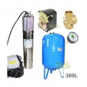 Zestaw pompa NKM-150 230V SUMOTO zbiornik AQUA-SYSTEM 300L pionowy