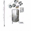 Zestaw pompa SQ3-40 Hydrofor Ocynkowany 200L GRUDZIĄDZ
