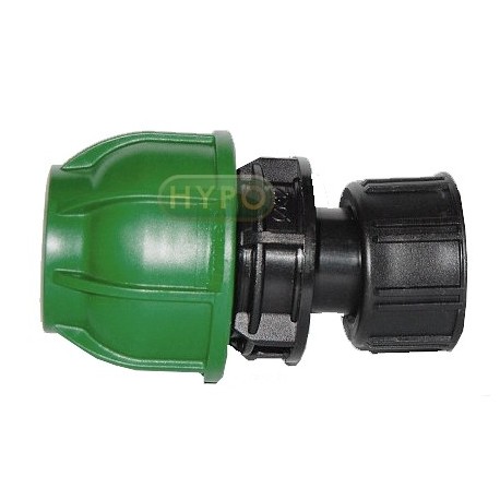 Złączka prosta PE25 mm ze śrubunkiem 1"